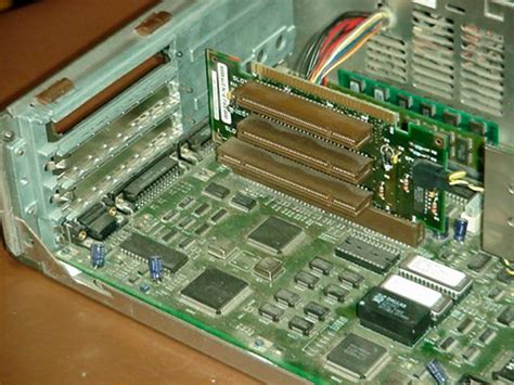 riser cards on motherboard.
